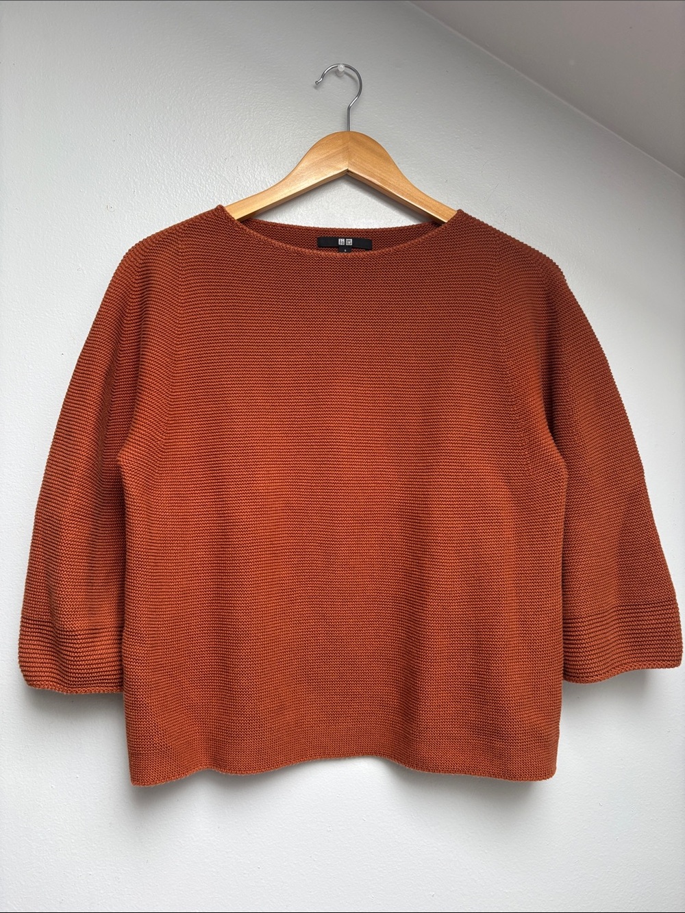 Uniqlo Rust Knit Sweater, S